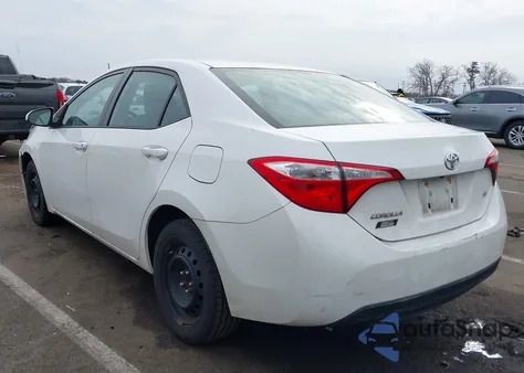 2016 Toyota Corolla Le z USA, uszkodzony, nr VIN 2T1BURHE7GC606803